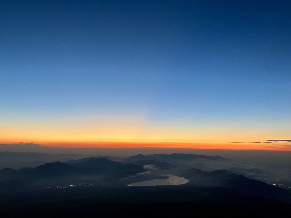 富士山ご来光