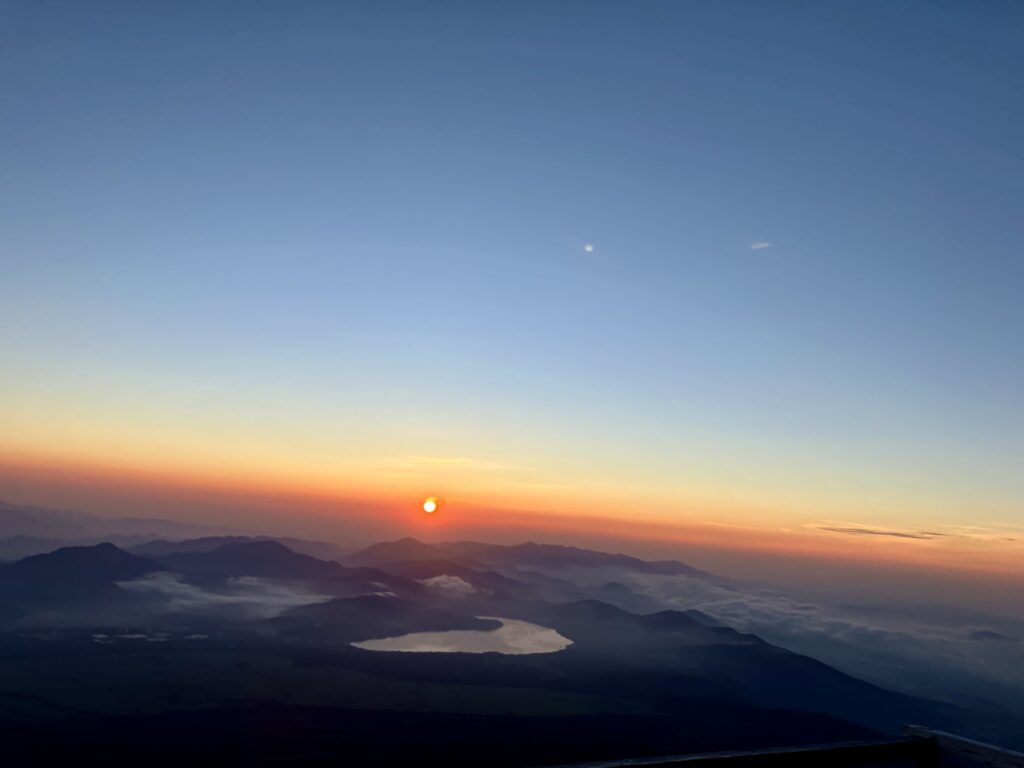 富士山ご来光