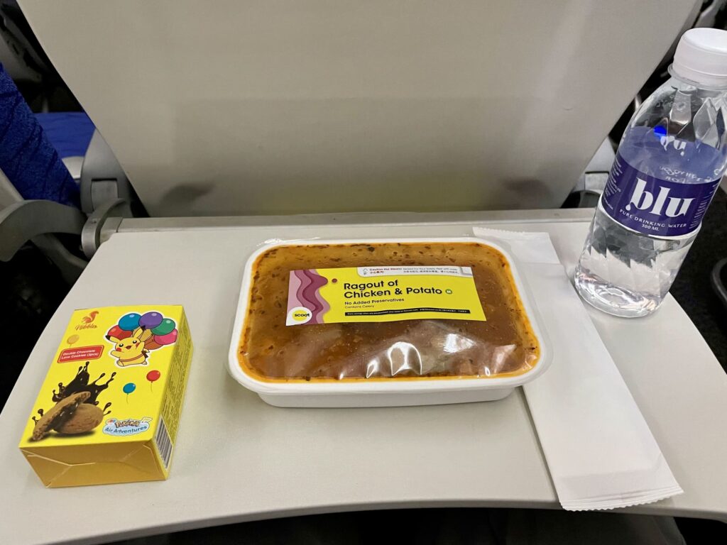 scoot 機内食