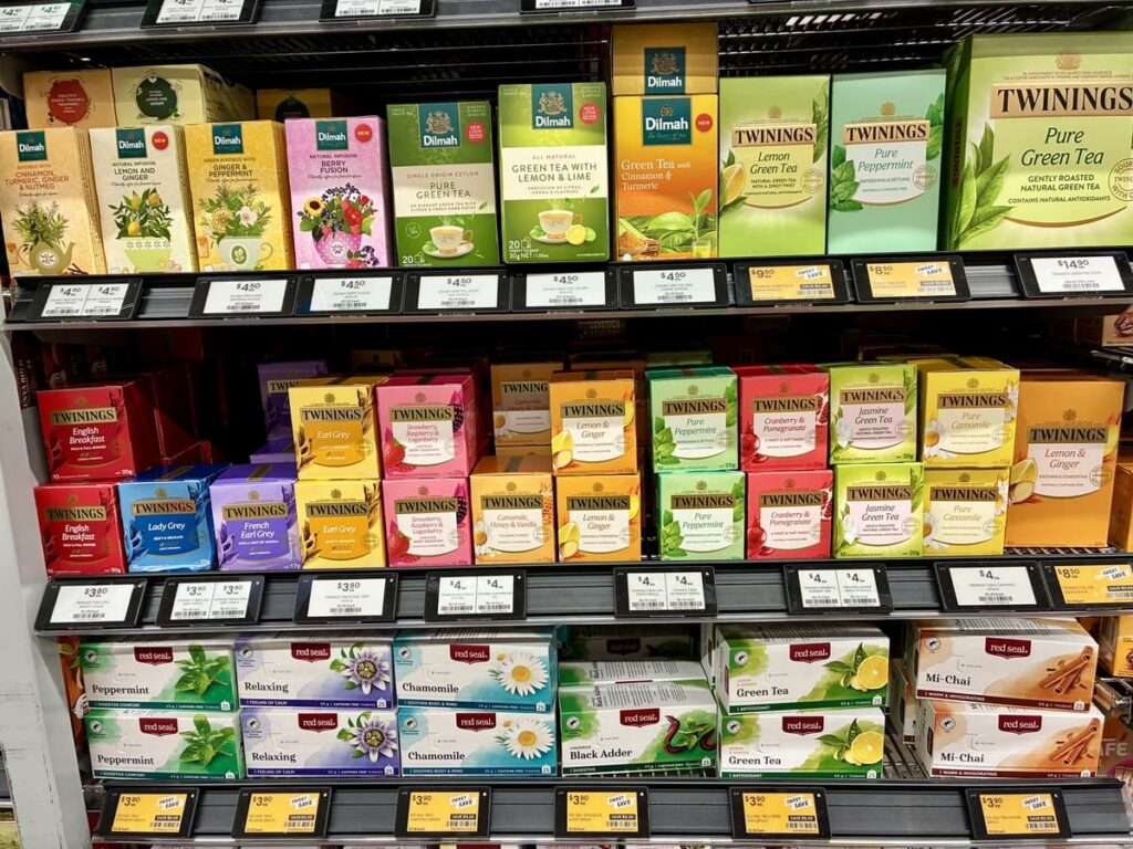 FreshChoice 紅茶売り場