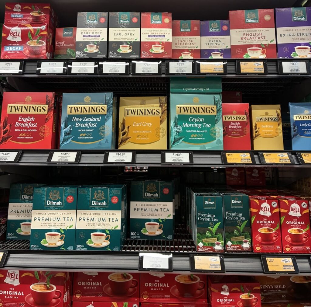 FreshChoice 紅茶売り場